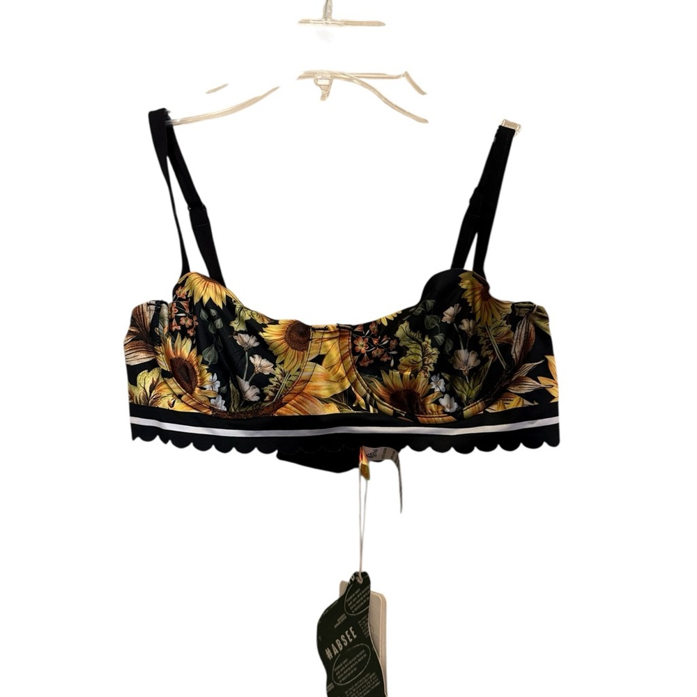 Agua Bendita Lauren Sunshower Bikini Top sz S